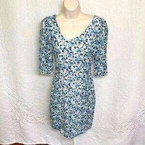 Reiss Floral Print Semi Formal Dress.
